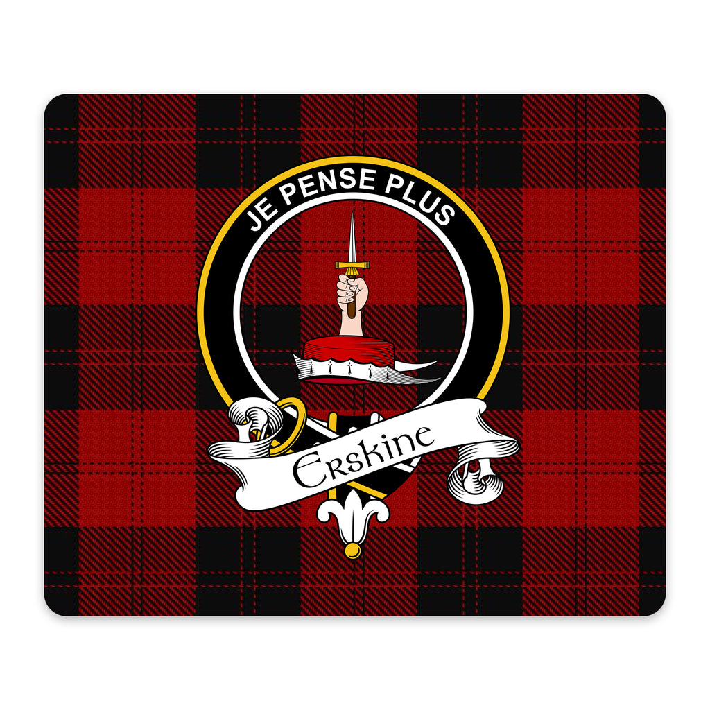 Scottish Clan Crest Mouse Pad – Black Crest Design