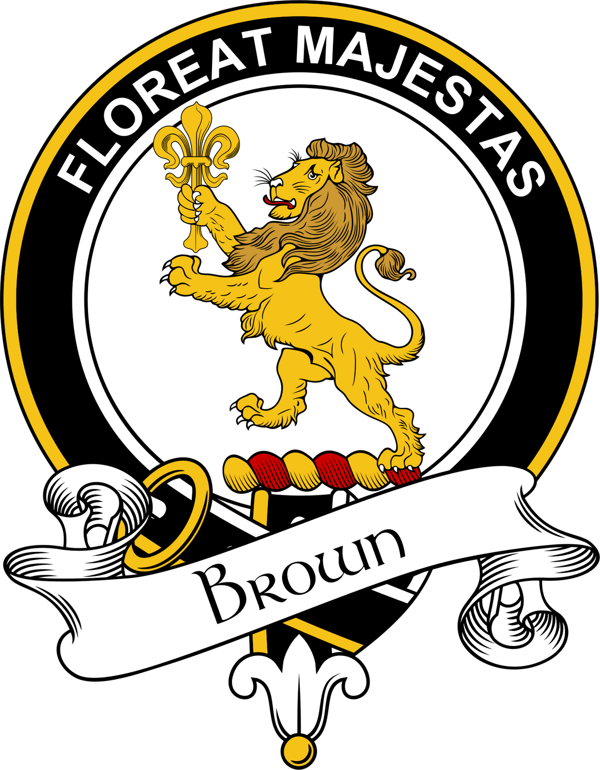 Brown